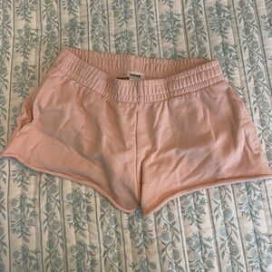 Garage Women's Light Pink Sweat Shorts